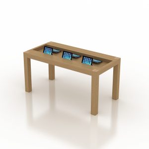 phone display table