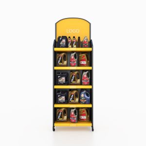 lubricant oil display rack